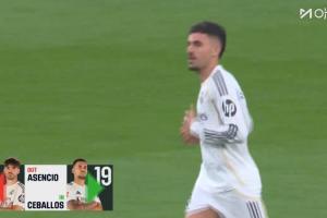 皇马中场换人调整,塞巴略斯登场换下阿森西奥 皇马中场换人调整,塞巴略斯登场换下阿森西奥