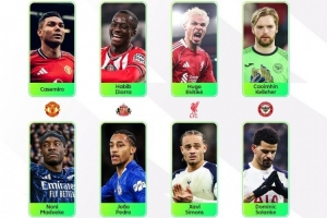 英超第24轮最佳球员候选：卡塞米罗、埃基蒂克、马杜埃凯在列