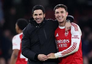 阿尔特塔：很享受这场比赛，我们等了好几年终于走到决赛