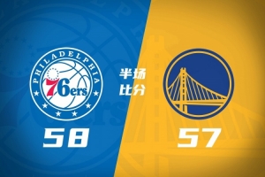 半场战报-勇士落后76人1分 波斯特11分 埃奇库姆11分 马克西5中1