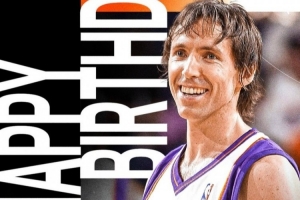 太阳官博：凤凰城的传奇 祝福纳什52岁生日快乐！