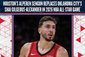 SGA伤缺~NBA官方：萧华指定申京入选全明星 代表国际队参赛